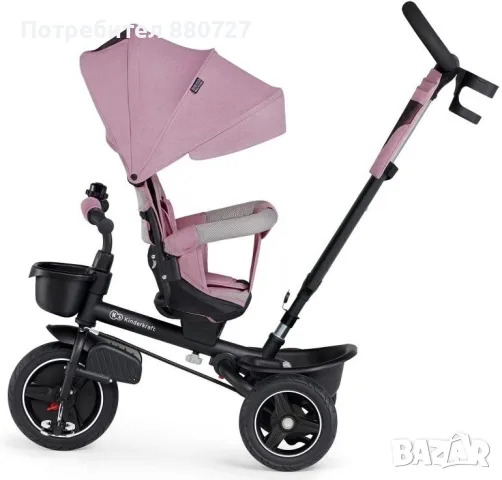Kinderkraft триколка 9м–5г + ПОДАРЪК колело за баланс, снимка 4 - Детски велосипеди, триколки и коли - 56125692