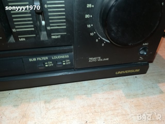 UNIVERSUM STEREO AMPLI 1101211925, снимка 6 - Ресийвъри, усилватели, смесителни пултове - 34429746