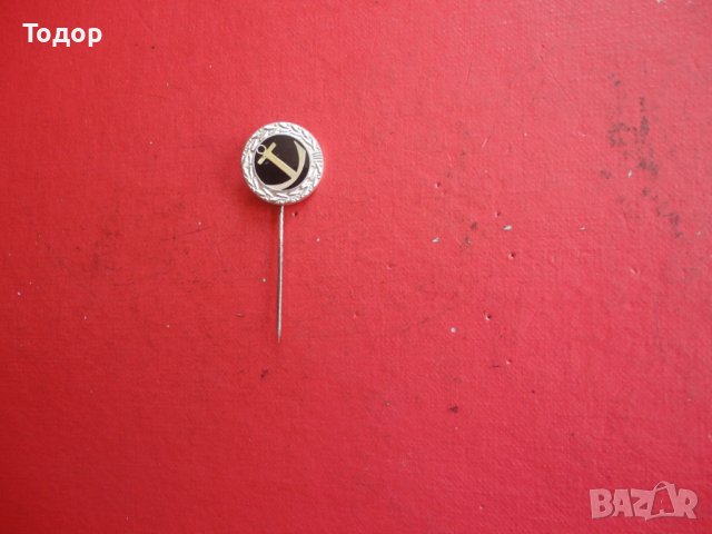 Сребърен моряшки знак значка сребро 925 емайл, снимка 6 - Колекции - 41654453