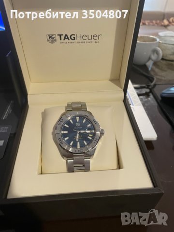 Мъжки часовник TAG HEUER AQUARACER CALIBRE 5 43 mm 300 m - 5450.00 лв., снимка 8 - Мъжки - 42316747