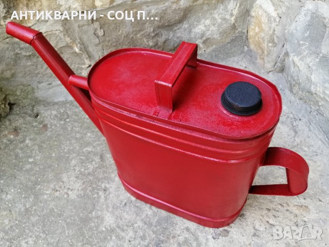 Стара Соц Метална Туба За Гориво / 5 Литра. , снимка 7 - Антикварни и старинни предмети - 41898995