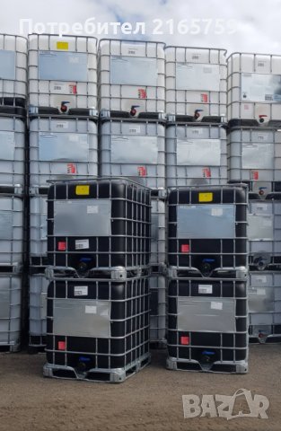 Бидони подходящи за превоз на течности Цистерни на палети с метален обков, снимка 16 - Напояване - 28761837