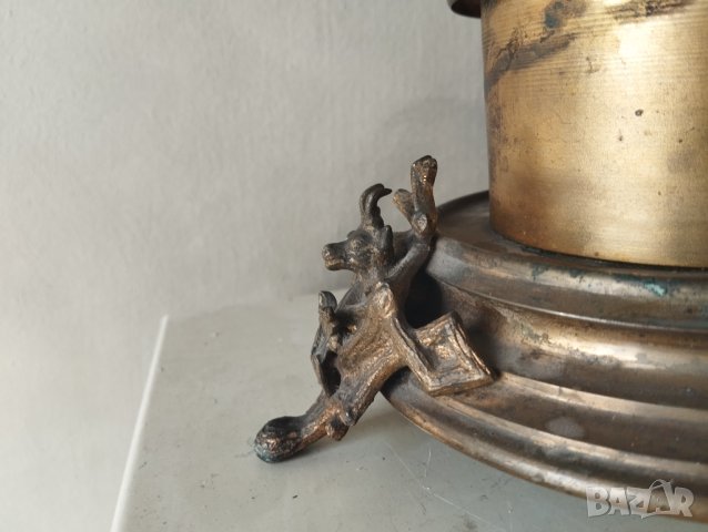 Стара газова /газена/ лампа, снимка 4 - Други ценни предмети - 41877110