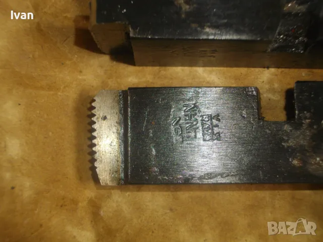 PROKOM Резбонарезни Ножове за водопроводна полска плашка винтонарезка винторез направа резби тръби, снимка 13 - Други инструменти - 47317663