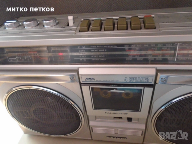 касетофон Sanyo M9935K, снимка 9 - Радиокасетофони, транзистори - 53581387