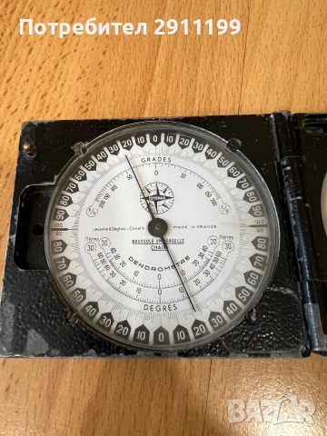 Антикварен компас, снимка 3 - Антикварни и старинни предмети - 50673394