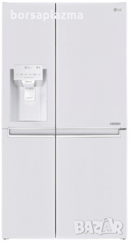 Хладилник с фризер LG GSL-760SWXV SbS Общ капацитет (л): 601, снимка 1