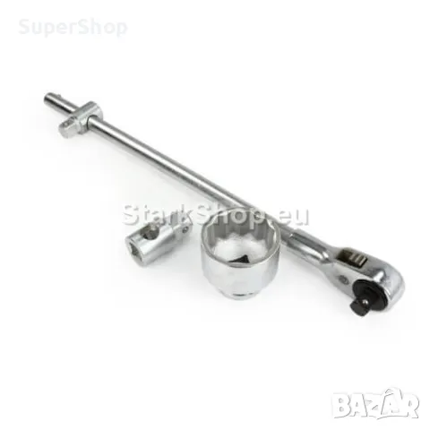 Дванадесетостенно Камьонджийско Гедоре 26 части за Камиони 3/4″ & 1″ 21-65mm + Ударни Вложки, снимка 6 - Гедорета - 50236815