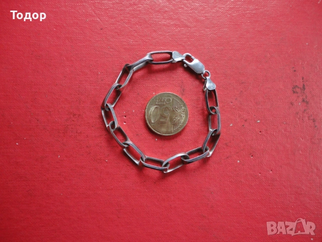 Шведска сребърна гривна GHA 925, снимка 6 - Гривни - 53304193