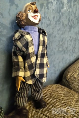 Редки керамични клоуни ръчна изработка , снимка 8 - Колекции - 34067215