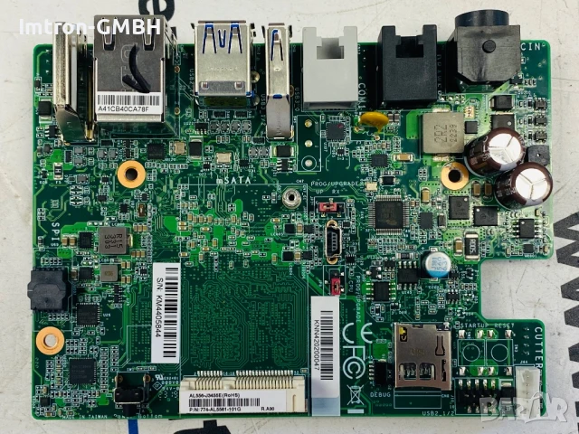 индустриален компютър DFI AL556 Celeron J3455 8GB RAM DDR3 industrial fanless MB, снимка 4 - Смарт гривни - 51023953