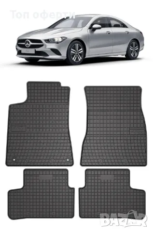 Гумени стелки Frogum съвместими с Mercedes B-Class W247 2018+  GLA H247 2019+  CLA C118 2019+, снимка 6 - Аксесоари и консумативи - 48481013