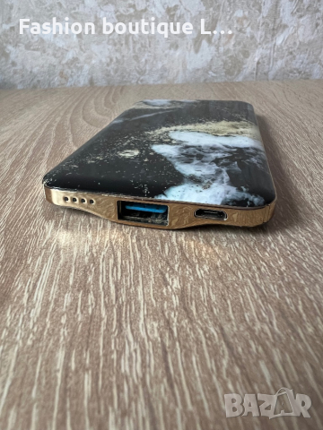 Power bank преносима батерия с красив дизайн 5000 mAh марка Ideal of Sweden 🖤, снимка 3 - Външни батерии - 44766311