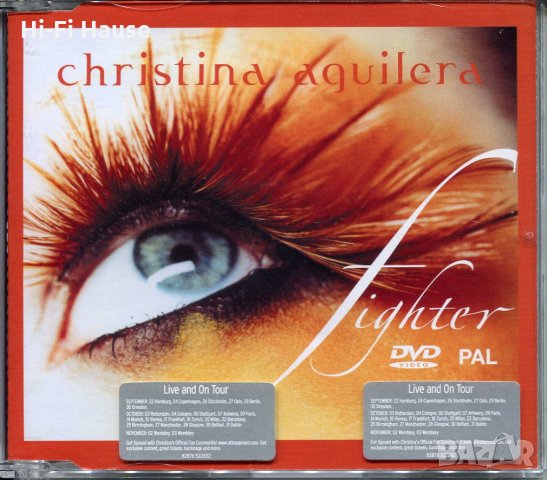 Kristina Aguilera-Fighter - Оригинални Дискове - Rock, Pop, Soul, R&B, Rap, House, Jazz……