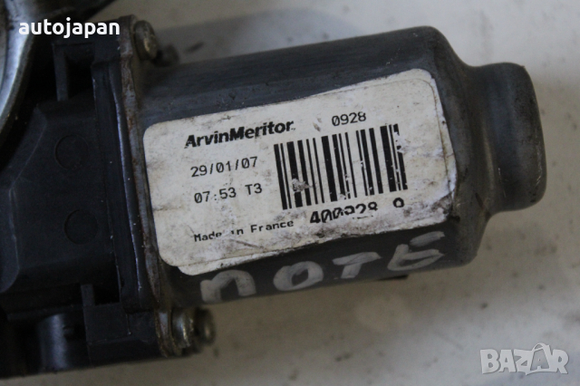 Заден ляв електрически стъклоповдигач Нисан ноут 07г Nissan note 2007, снимка 2 - Части - 44618074