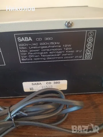 Продавам касетофон дек SABA CD380, снимка 6 - Декове - 56355079