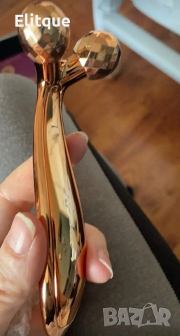 Масажен стик за лице 24K с две вибриращи топки 