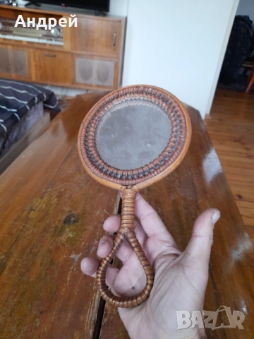 Старо огледало,огледалце #25, снимка 2 - Други ценни предмети - 53573995