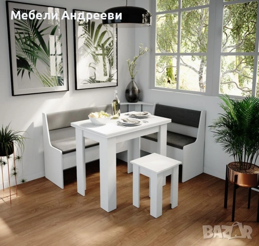 Комплект разтегателна маса + столче 3200, снимка 3 - Маси - 53762415