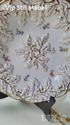 Колекционерска чиния Meissen , снимка 2 - Чинии - 53296381