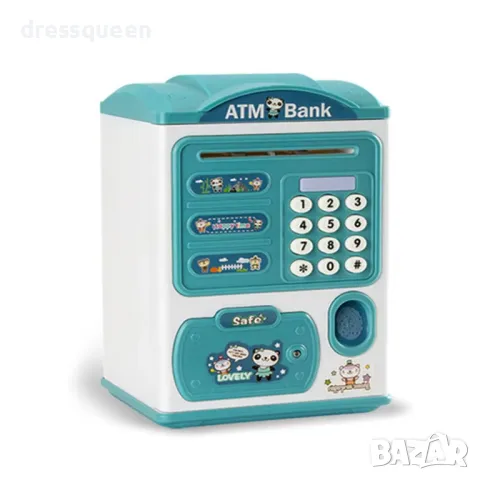 4357 Детска Касичка Сейф за пари, Банкомат, Детска касичка с код, снимка 4 - Други - 48882417