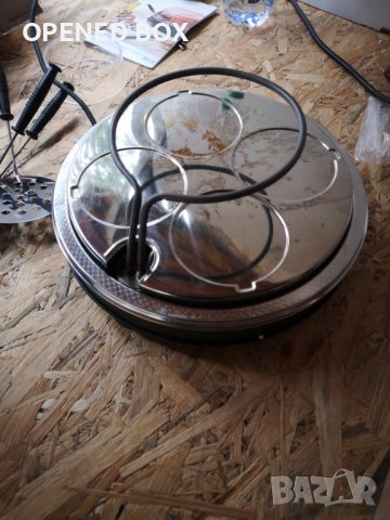 Фурна за пица Emerio, Pizzarette the Original, ръчно изработено покритие от теракотена глина, снимка 3 - Други - 39131241