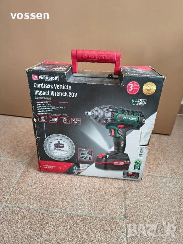 parkside гайковерт, снимка 2 - Винтоверти - 53590313