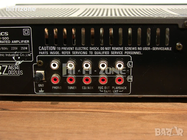 Усилвател   Technics su-500 , снимка 7 - Ресийвъри, усилватели, смесителни пултове - 53694315