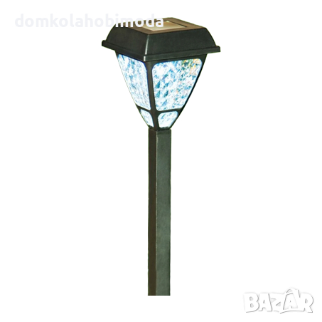  Соларна лампа с бяла светлина,52 см , снимка 2 - Соларни лампи - 36199403