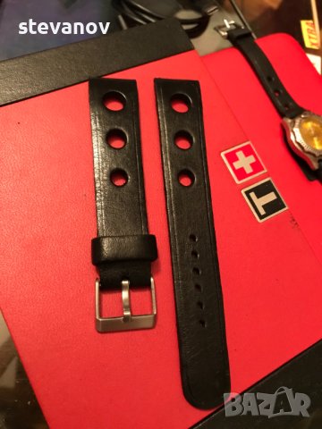 каишка от естестведна кожа 19мм 18мм, снимка 2 - Каишки за часовници - 42548350