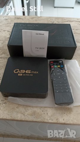Новият модел Q96 MAX Set-top Smart TV Box 2.4/5G Android Media Player, снимка 1 - Приемници и антени - 41800998