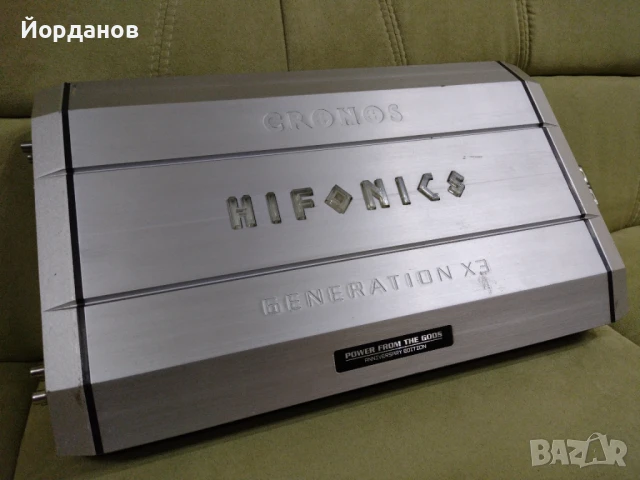 автоусилвател моноблок Hifonics Cronos Generation X3 юбилеен, снимка 2 - Аксесоари и консумативи - 51008798