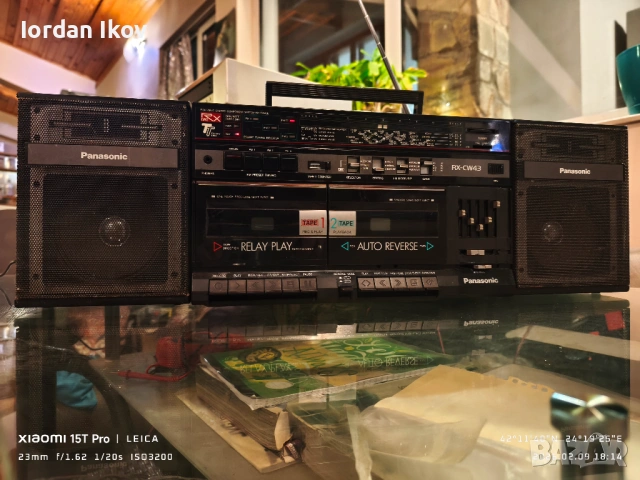 Panasonic RX-CW43, снимка 2 - Радиокасетофони, транзистори - 53418644