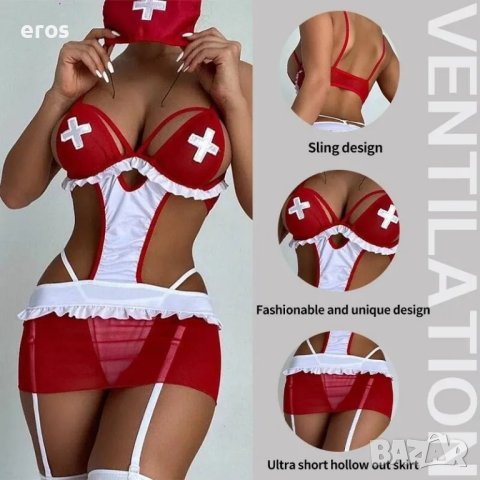 КОСТЮМЧЕ МЕД.СЕСТРА код 720, снимка 4 - Бельо - 15431398