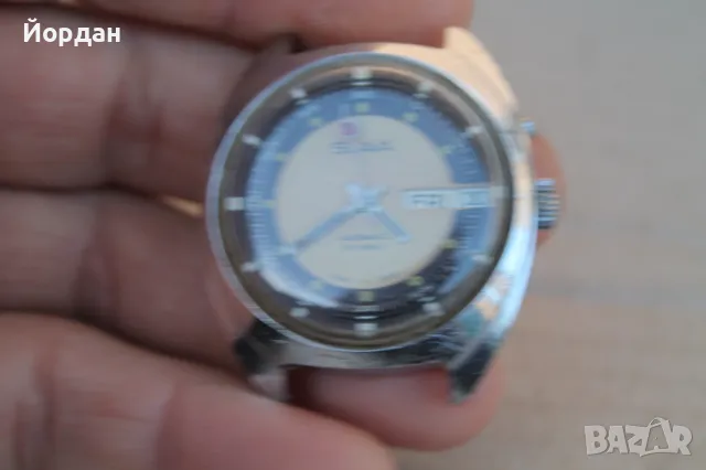 СССР часовник ''Слава'' автоматик  /27 камъка/, снимка 9 - Мъжки - 48942632