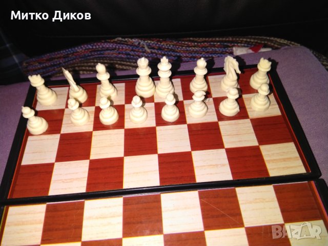 Магнитен шах 247х125мм, снимка 2 - Шах и табла - 40900738