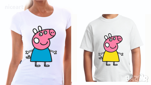 Тениска Пепа пиг, снимка 2 - Детски тениски и потници - 41702712