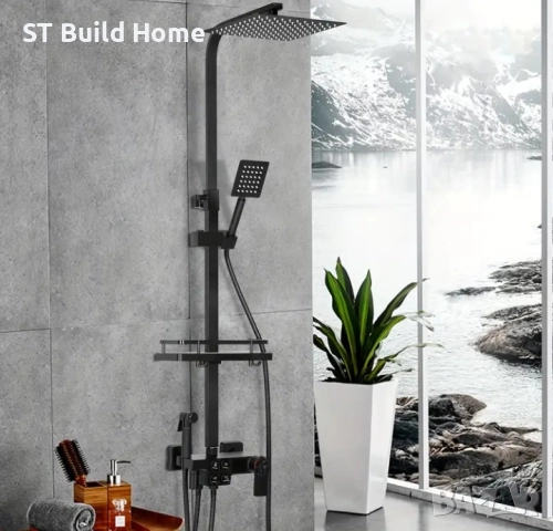 Луксозен термостатичен душов комплект, снимка 4 - Душове - 51543586