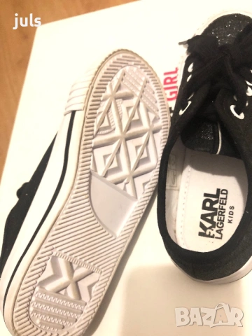 Karl Lagerfeld Kids - 28 номер, детски сникърси, снимка 5 - Детски маратонки - 53145134
