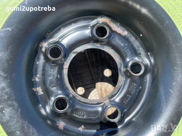 19 резервна джанта Патерица 5х112 Audi A4 S4 BMW G42 G20 Continental 125/70/19, снимка 4 - Гуми и джанти - 50088000