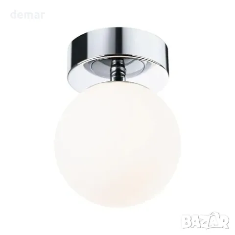 LED плафон Paulmann 71064 Gove, 5 W, 400 lm, 3000 K, IP44, хром, снимка 2 - Други стоки за дома - 56228514