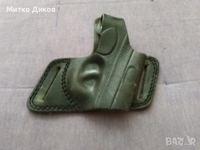 	Кобур марков Корект естествена кожа отличен, снимка 1