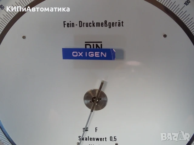 образцов манометър WIKA 341.11.250 (0-160)Bar precision test pressure gauge, снимка 3 - Резервни части за машини - 50505284