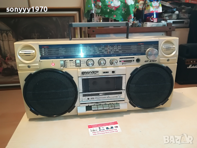 SHARP GF-5757 APSS-ВНОС GERMANY 1903221946, снимка 4 - Радиокасетофони, транзистори - 36162806