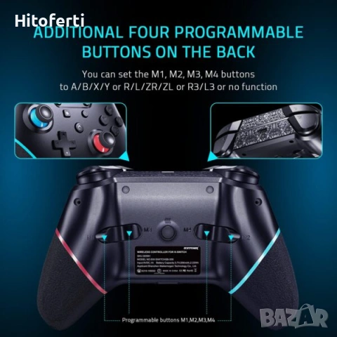 Контролер ECHTPower Switch Pro 3059, снимка 3 - Джойстици и геймпадове - 53749051