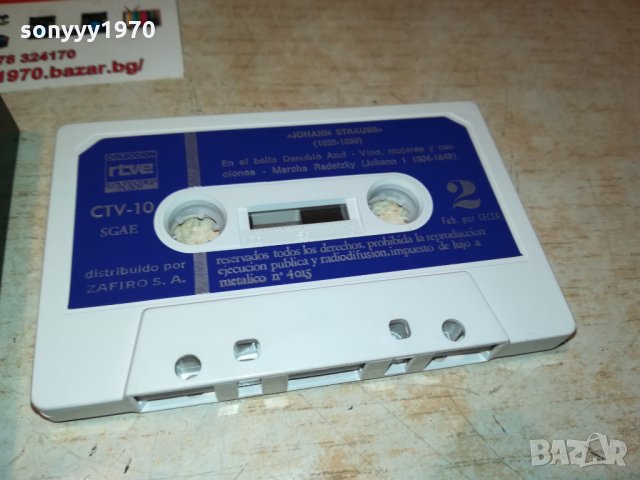 JOHANN STRAUSS-АУДИОКАСЕТА 0410211926, снимка 2 - Аудио касети - 34349368