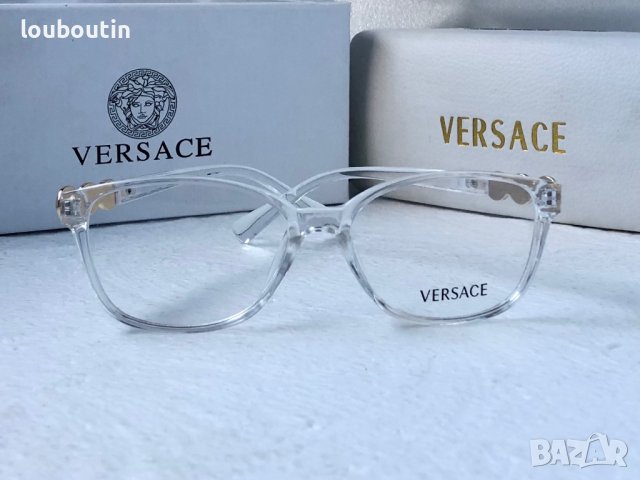 Versace диоптрични рамки.прозрачни слънчеви,очила за компютър, снимка 8 - Слънчеви и диоптрични очила - 41799037