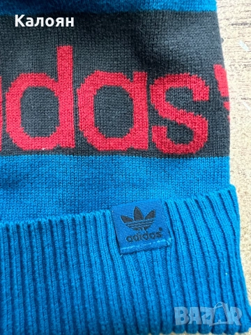 Зимна шапка Адидас винтидж, снимка 2 - Шапки - 52621645