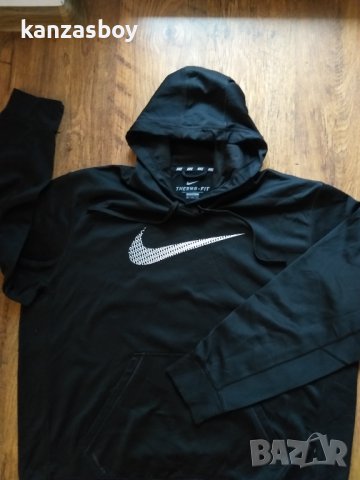 NIKE THERMA-FIT - страхотно мъжко горнище 2ХЛ-3ХЛ УГОЛЕМЕНО, снимка 4 - Спортни дрехи, екипи - 39410269