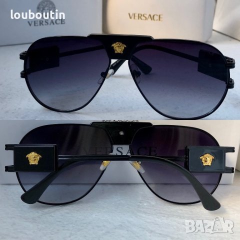 Versace VE2252 мъжки слънчеви очила авиатор унисекс дамски, снимка 1 - Слънчеви и диоптрични очила - 41790390